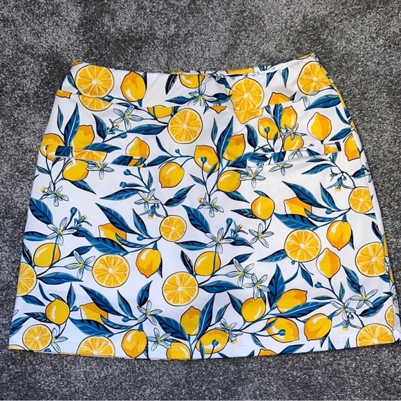 Tail Citrus and Blue Leaf Skirt - Picture 7 of 7